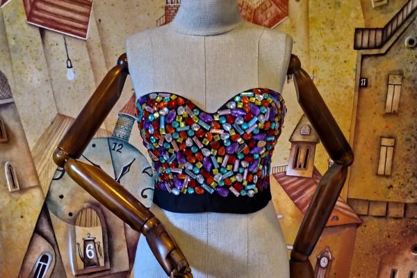 BÜSTİYER  KOSTÜM MODEL 3